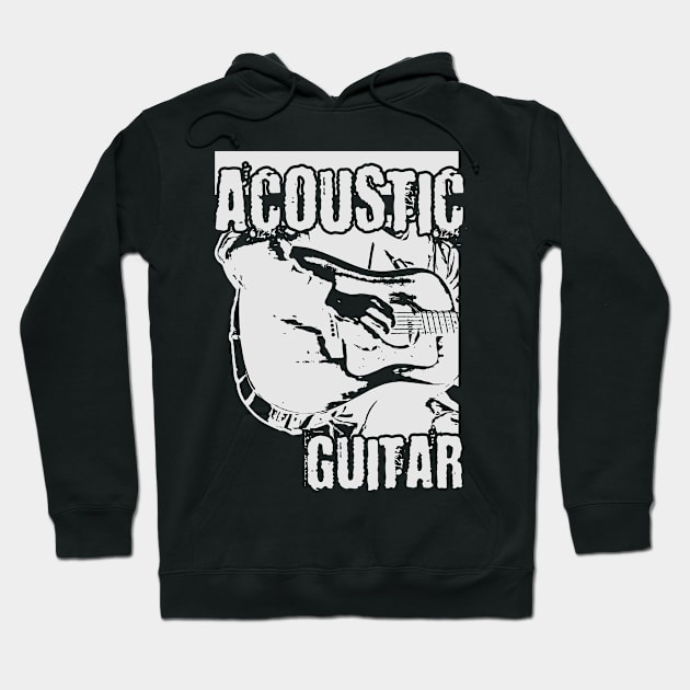 Acoustic guitar Hoodie by Degiab